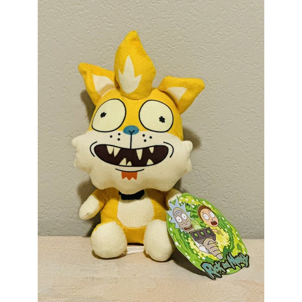 Rick And Morty 9" Squanchy NWT Plush Adult Swim Toy Factory Cartoon Network